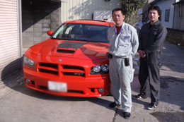 福島県 K様 2009年 ダッジ チャージャー SRT-8 Super Bee